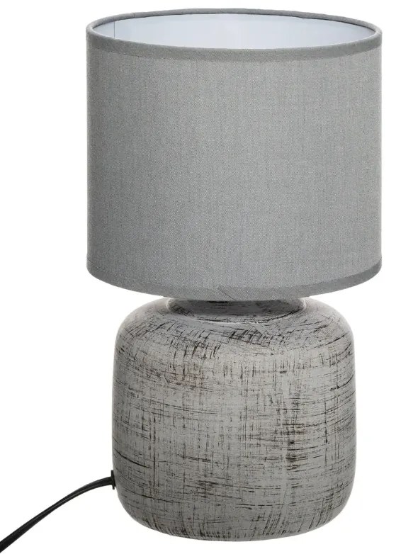 Нощна лампа atmosphera Salta, 28 cm, Керамика - Сив