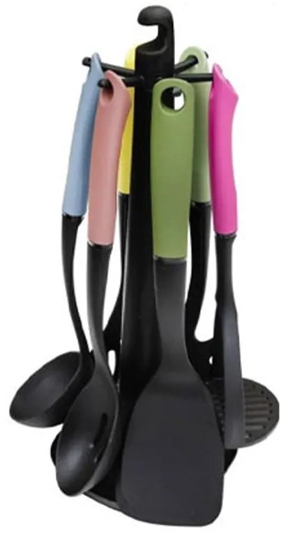 XJ-09J017C-7PC Найлонов / Пластмасов комплект от 7части кухненски аксесоари