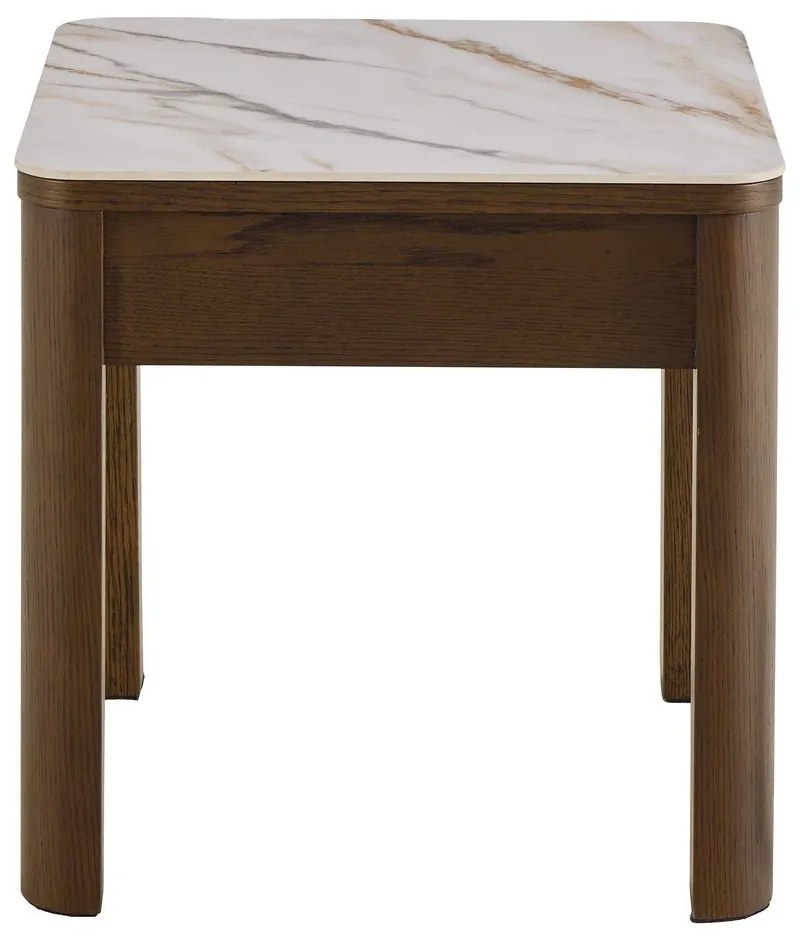 Странична масичка с керамичен плот 45x45 cm Southampton – Actona