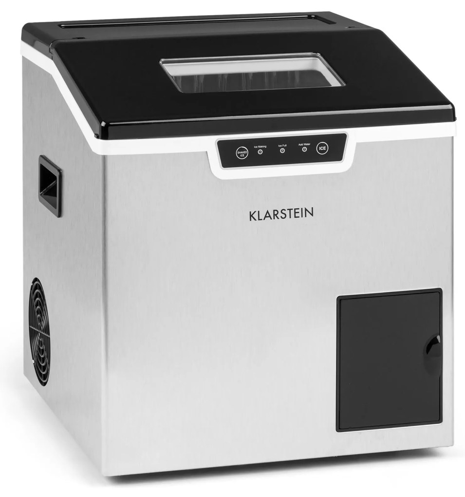 Klarstein Icefestival Bullet, ледогенератор, 400 W, 1,9 л, 20 кг / 24 часа