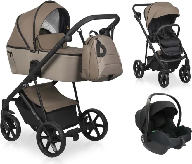 SMART CITY BEIGE ДЕТСКА КОЛИЧКА 3 В 1 DADA PARADISO 86965060073