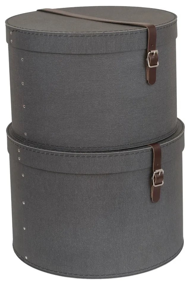 Комплект от 2 черни кутии Rut - Bigso Box of Sweden