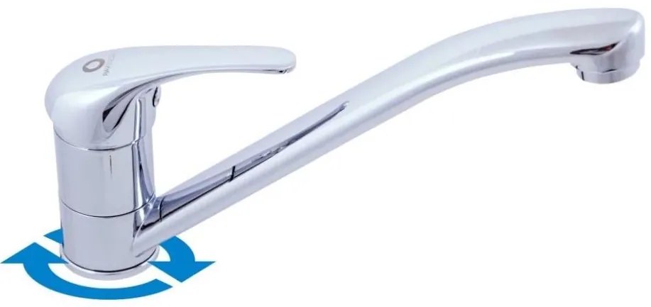 RAV Slezák SA005.0 - Смесител за мивка SAZAVA 11,7 см, лъскав хром