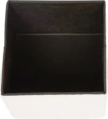 Сгъваема табуретка atmosphera Jaiko, Букле, Бял, 38x38 cm