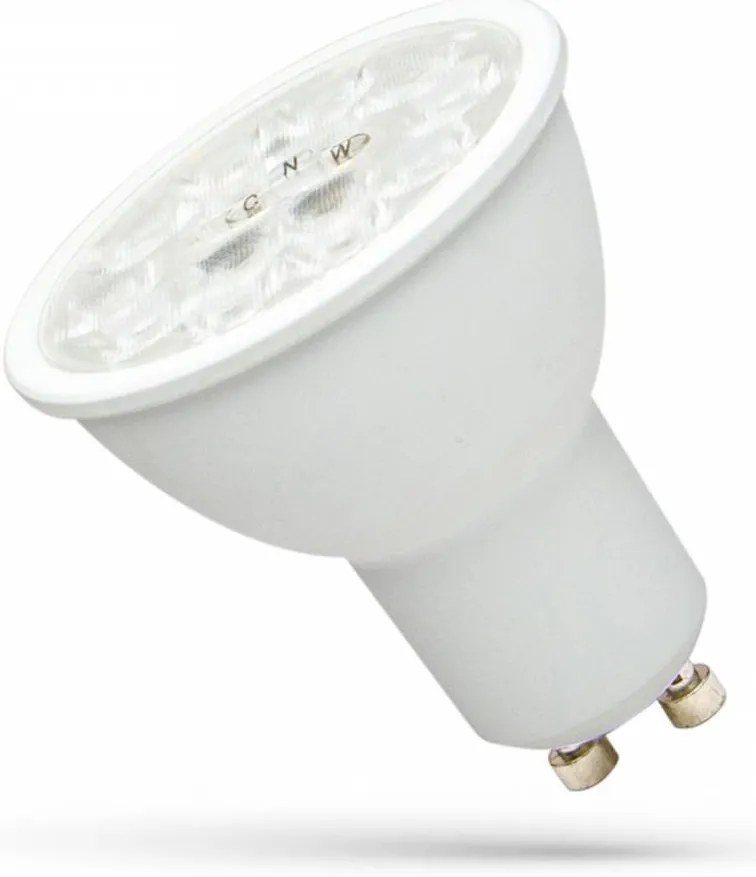 LED крушка GU10/6W/230V, 3000/4000/6000K, топла/неутрална/студена светлина