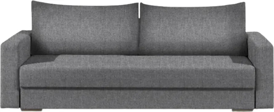 Диван Kleio Триместен-195φ 80β εκ.-Γκρι