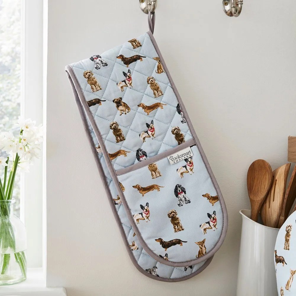 Двойна памучна хавлия Curious Dogs - Cooksmart ®