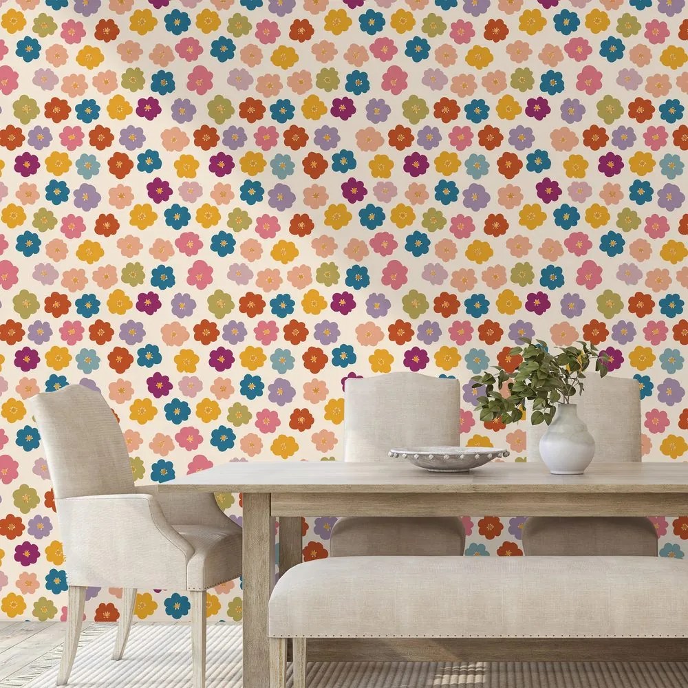 Фототапет – Цветно цветно поле