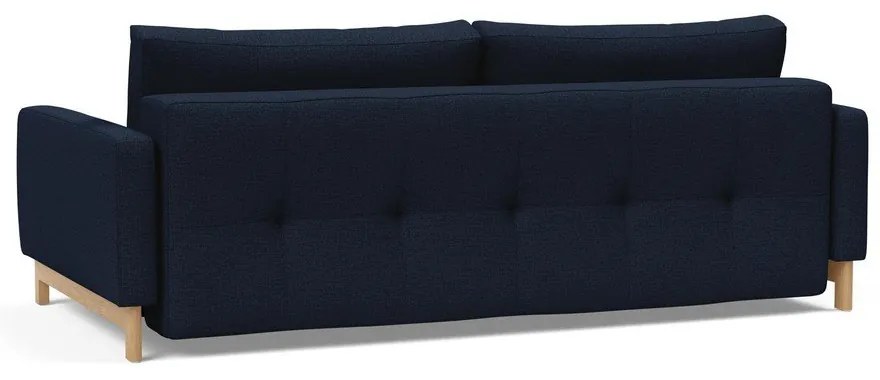 Тъмносин разтегателен диван 232 cm Pyxis - Innovation