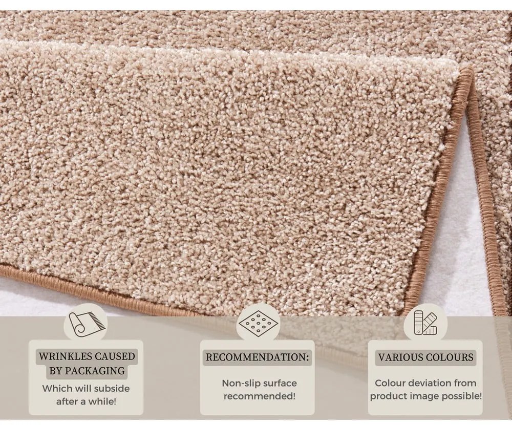 Бежов килим , 80 x 150 cm Pure - Hanse Home