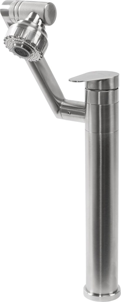 Смесител за баня Rea PACO Nickel Brush INOX High
