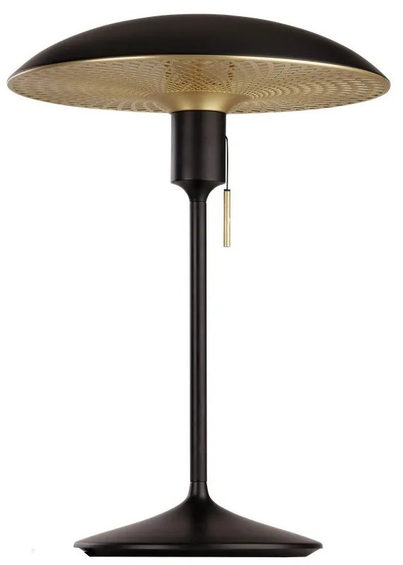 Черно-златен абажур ø 35 cm Manta Ray – UMAGE