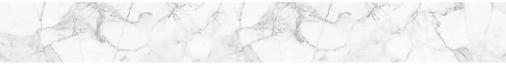 Kitchen wall protection edging White Marble
