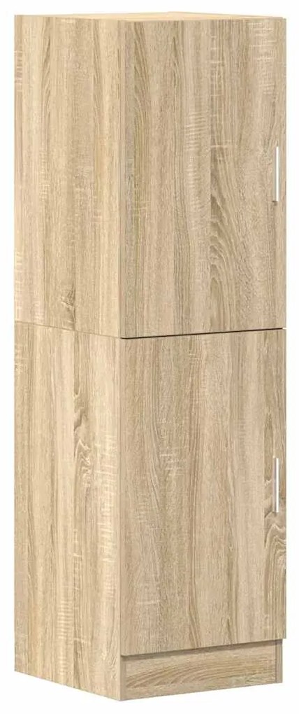 860114 vidaXL Кухненски шкаф, дъб сонома, 38x41,5x131,5 см, инженерно дърво