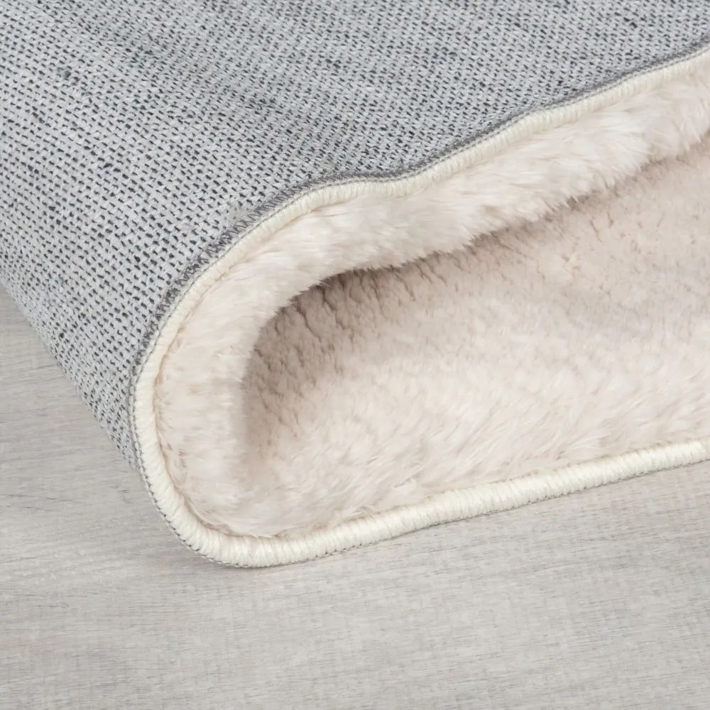 Кремава синтетична кожа 80x150 cm Faroe Wool Look Fur – Flair Rugs