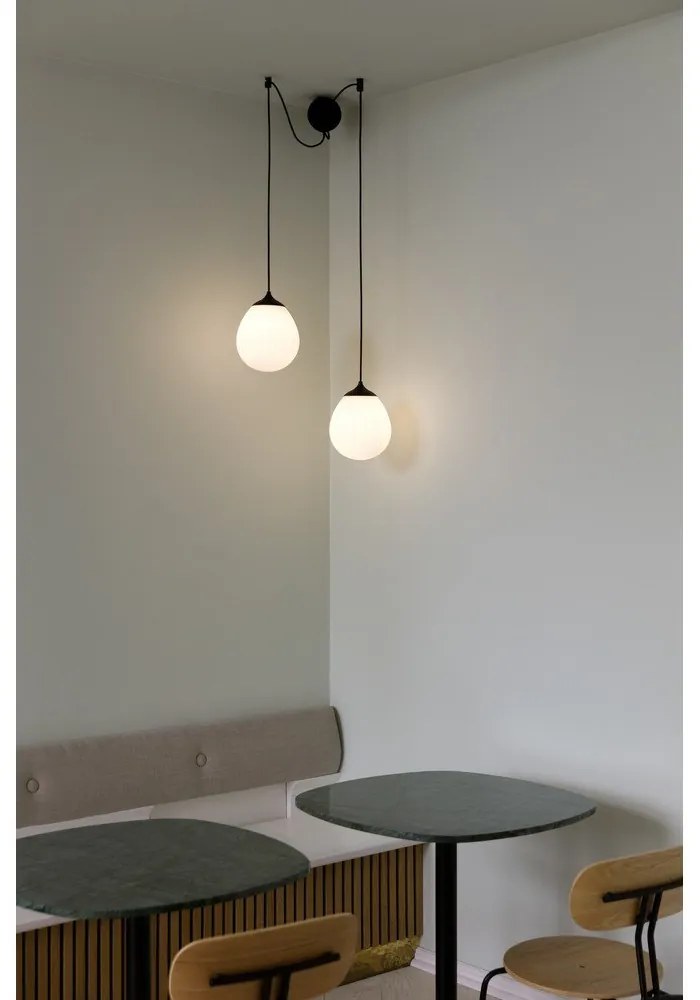 Черно-бял абажур ø 21 cm Around the World Mini – UMAGE