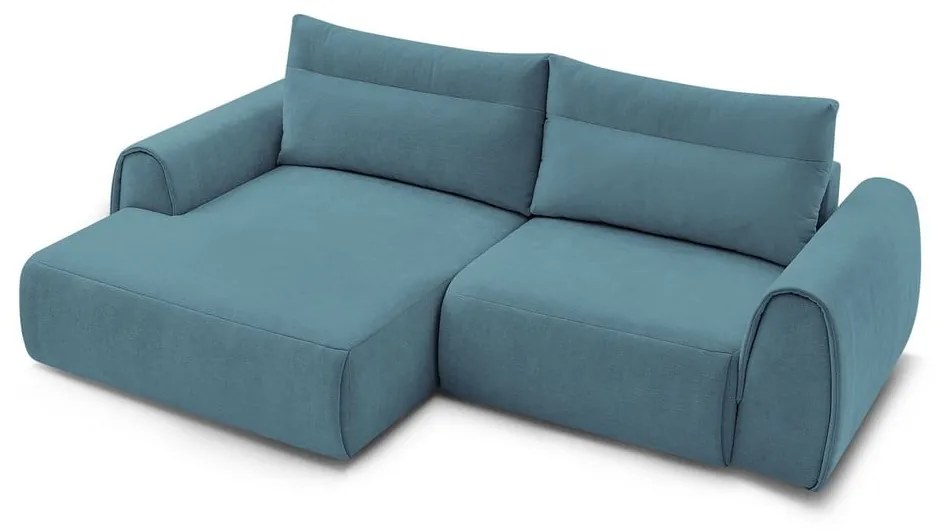 Син ъглов диван Aden – Bobochic Paris
