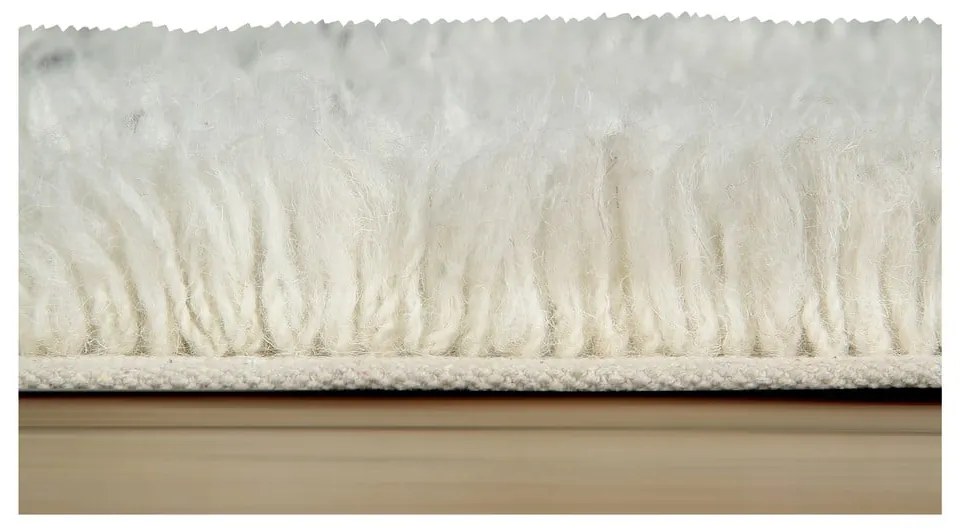 Кремав ръчно изработен вълнен килим подходящ за пране 200x300 cm Berber Soul – Lorena Canals