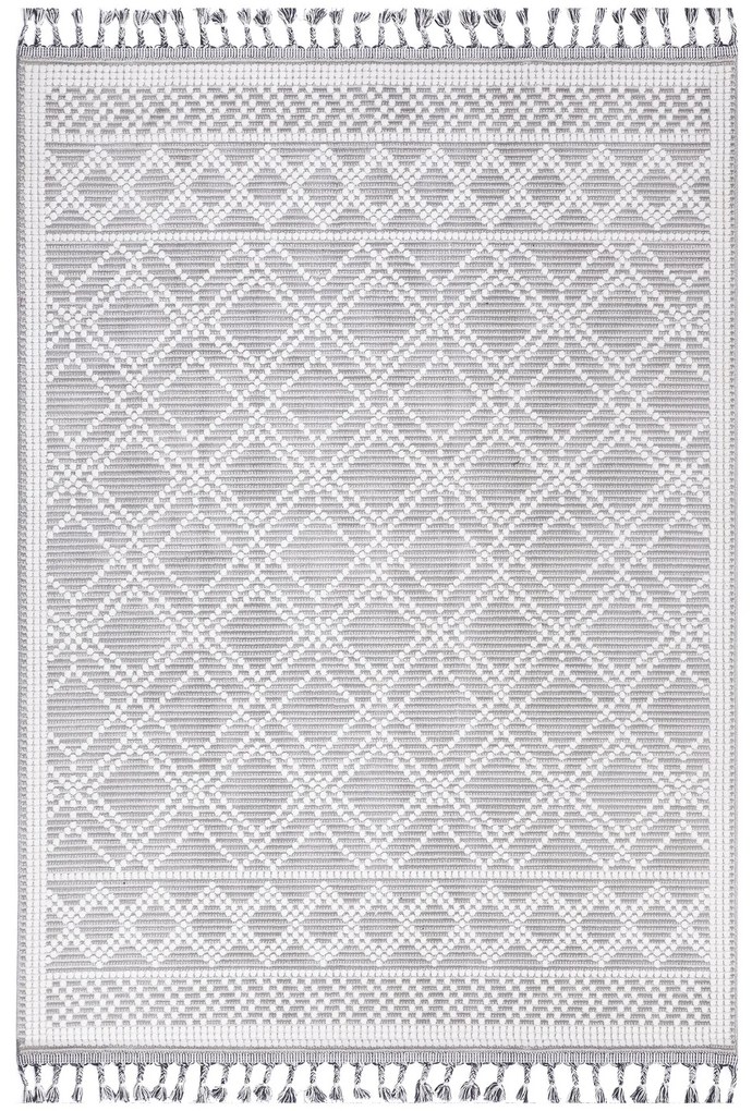 Килим (195 x 290) 75535A - Сиво