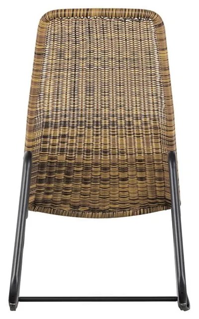 Градински люлеещ се стол от ратан Tom - WOOOD