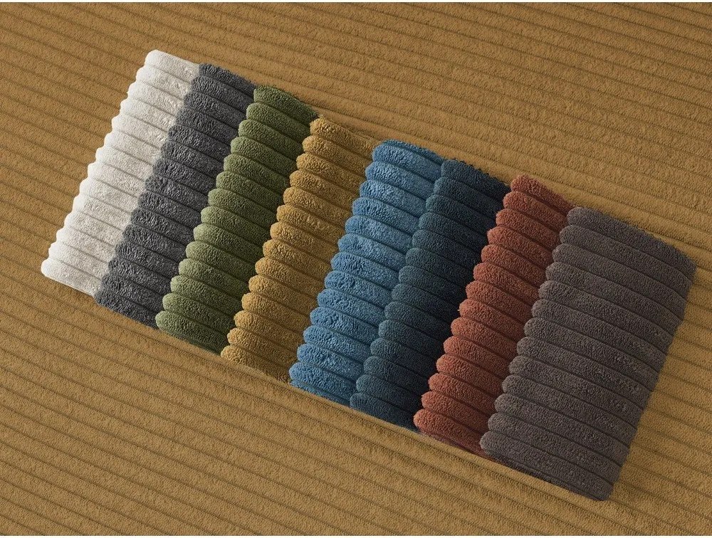 Кресло от рипсено кадифе в цвят горчица Giorgia – Bobochic Paris