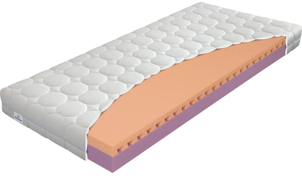 Средно твърд/мек с пяна детски матрак с две лица 120x200 cm Junior Relax 16 – Materasso