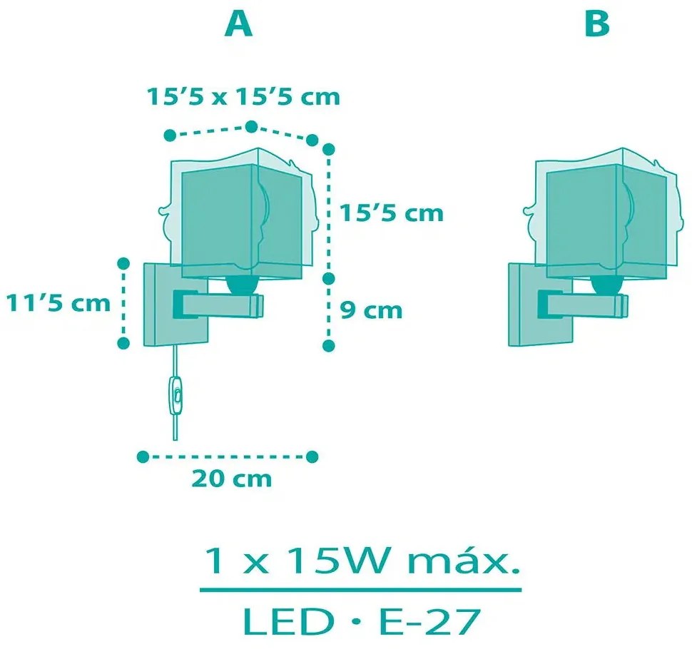 Аплик за стена Ango Mermaids
