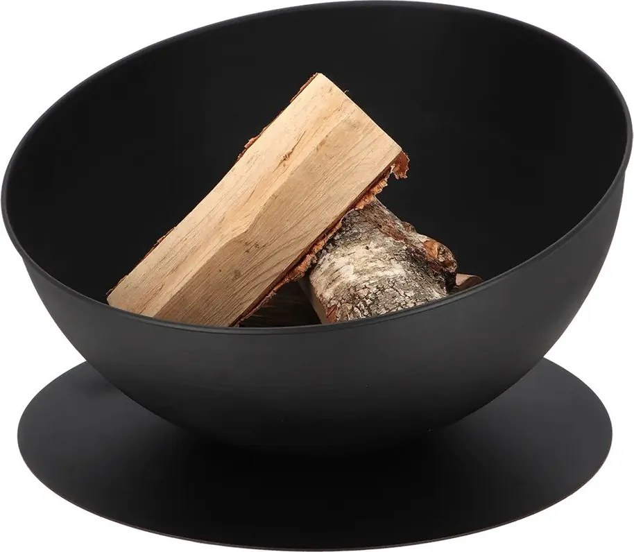 Черна камина Moon - Esschert Design