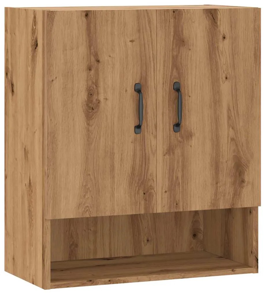 857068 vidaXL Стенен шкаф, дъб артизан, 60x31x70 см, инженерно дърво