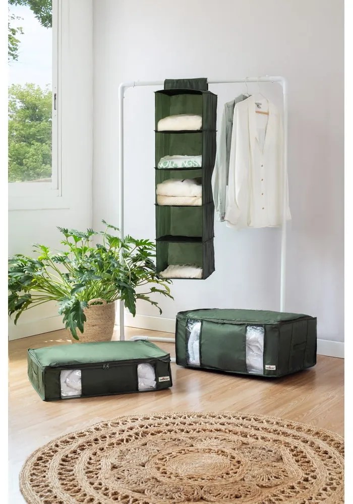 Вакуумна текстилна кутия за съхранение на дрехи 65x45x27 cm Ecologik – Compactor