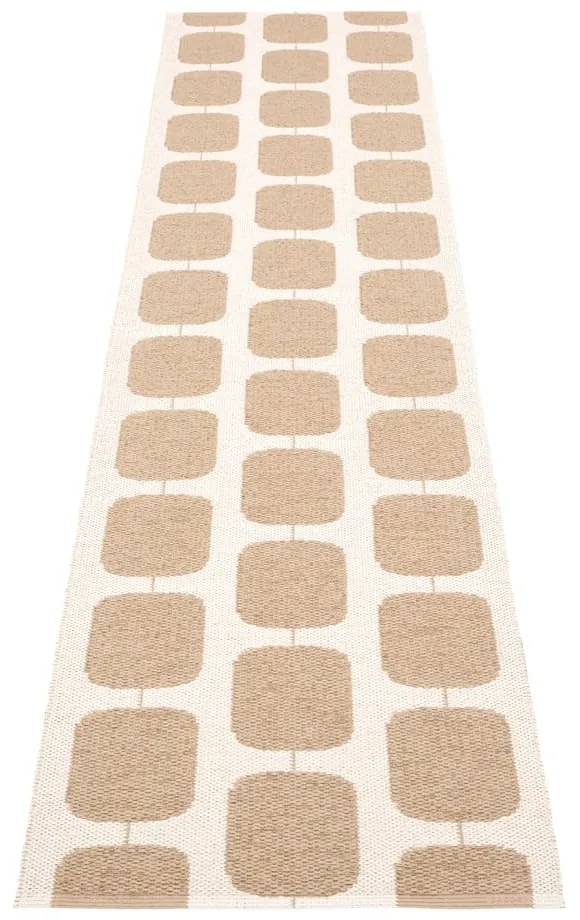 Бежова и кремава пътека за открито и закрито 70x300 cm Sten Light Nougat – Pappelina