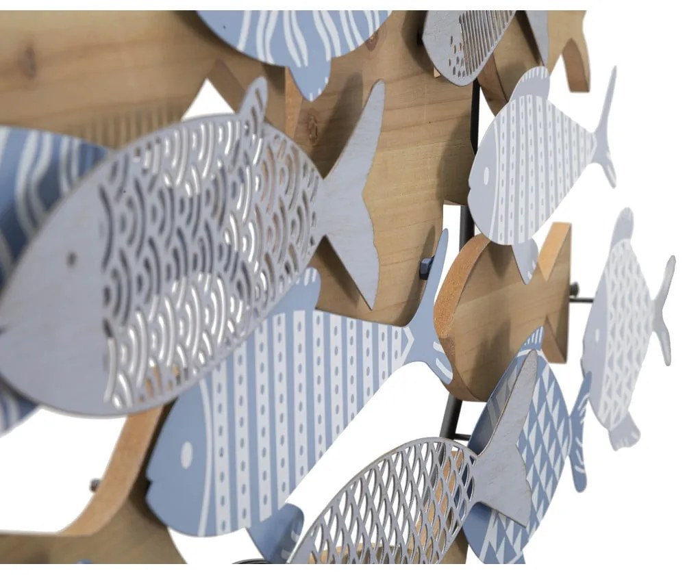 Метална декорация за стена 91x33,5 cm Fish – Mauro Ferretti