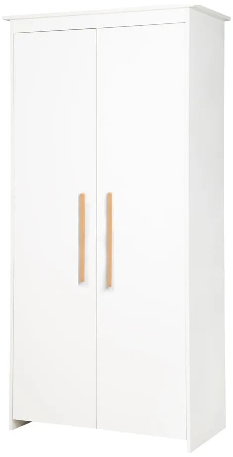 Бял детски гардероб 96x190x50 cm Lilo – Roba