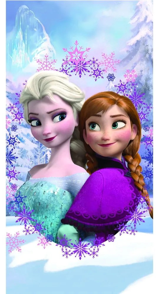 Памучна бебешка кърпа 70x140 cm Frozen - Jerry Fabrics