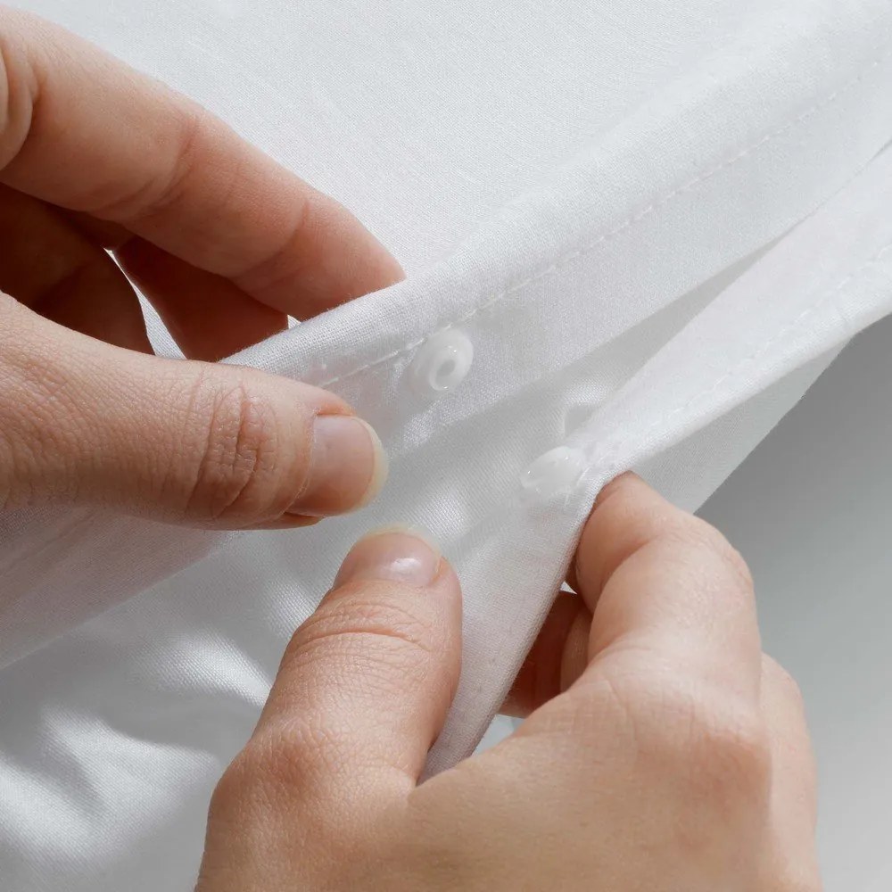 Черно двойно памучно спално бельо 200x200 cm Crazy Love – douceur d'intérieur