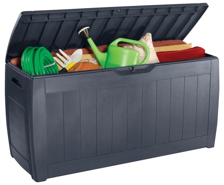 Тъмносива градинска кутия за съхранение Hollywood – Keter