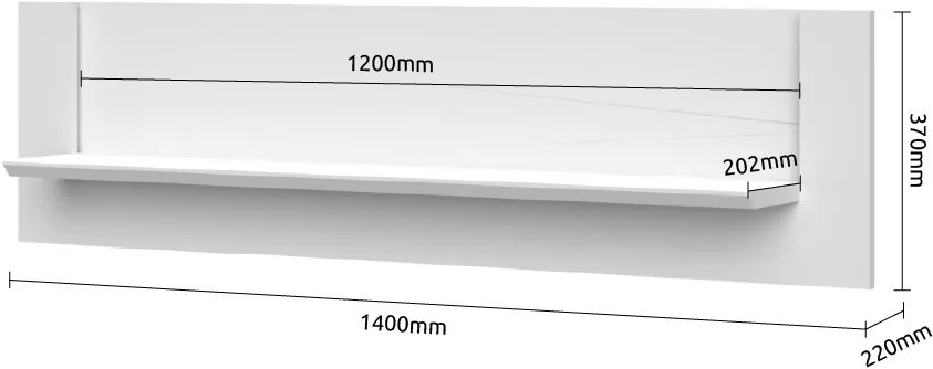 Висящ рафт Spike-Length: 116 cm