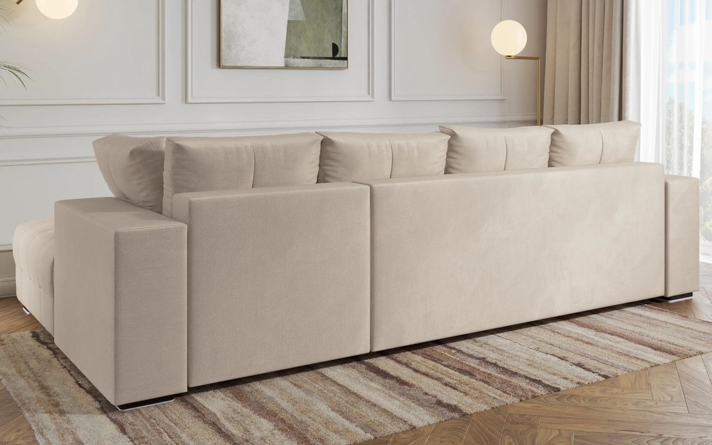 Разтегателен ъглов диван Никсън