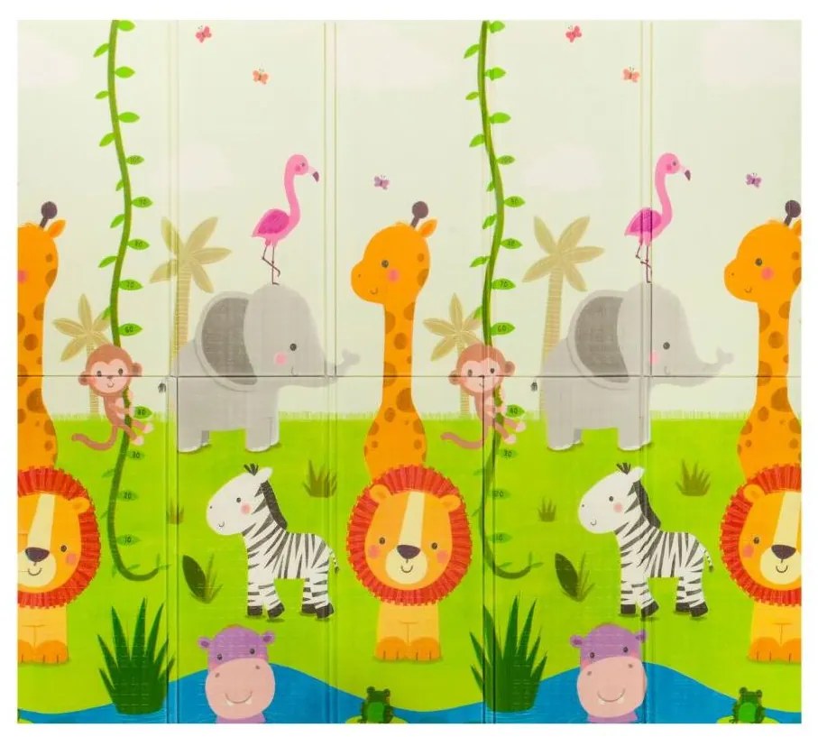 Lionelo - Детско килимче за игра ROBBY