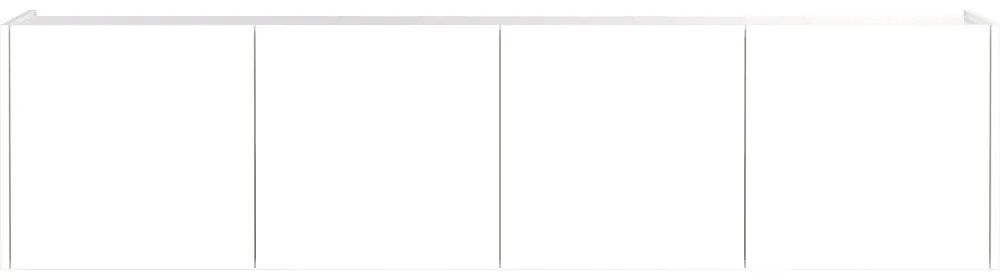 Бяла маса за телевизор 183x45 cm Piana – Germania