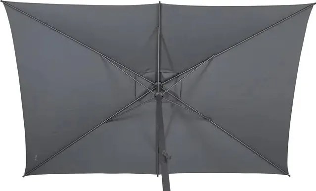 Прав накланящ се чадър Hesperide Loompa, 2x3 m - Шисти