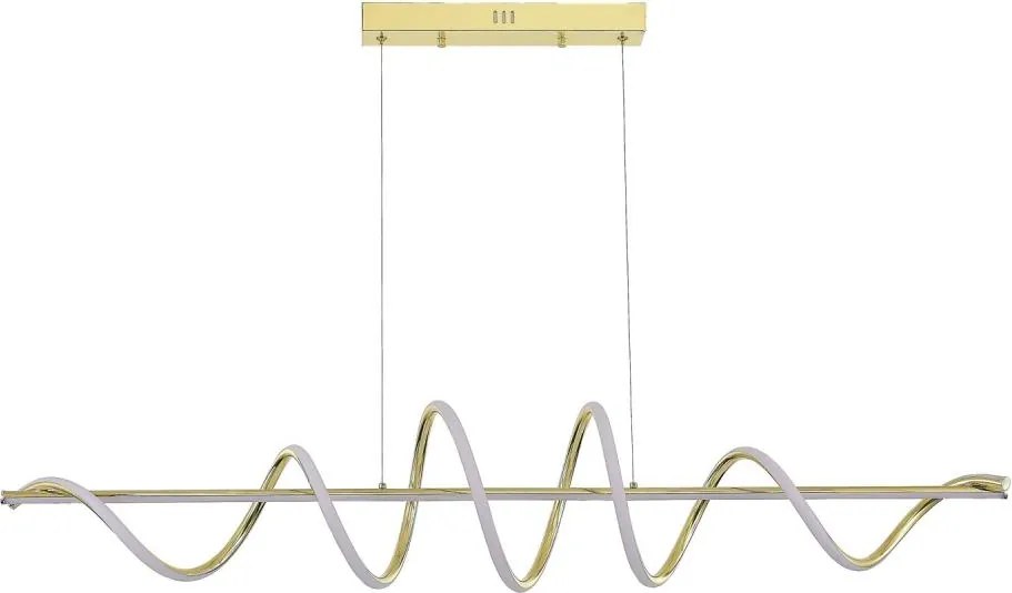 Zuma Line MS902-GD - LED полилей на кабел ESERO LED/60W/230V златист