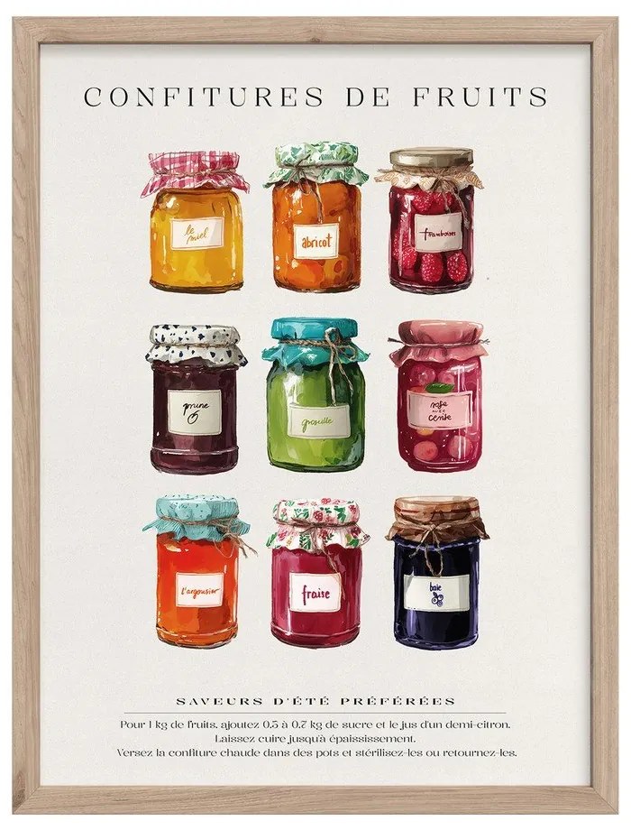 Картина 30x40 cm Confitures – Styler