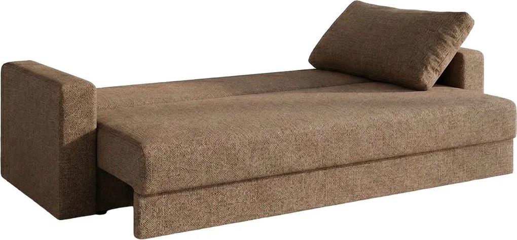 Диван Kleio Триместен-215φ 80β εκ.-MInk