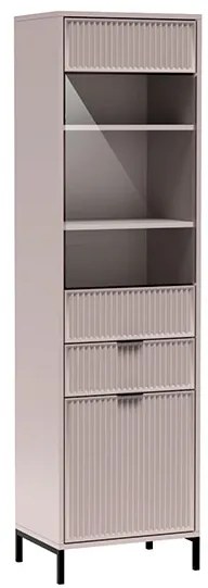 шкаф-витрина с една стъклена врата и чекмедже LINKaSTYLE LS-5