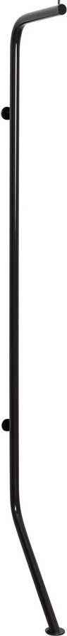 Кафява метална стойка за връхни дрехи 36x182 cm Bend – Hübsch