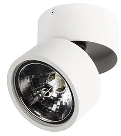 Комплект от 2 модерни прожектора бели кръгли регулируеми - Go Nine