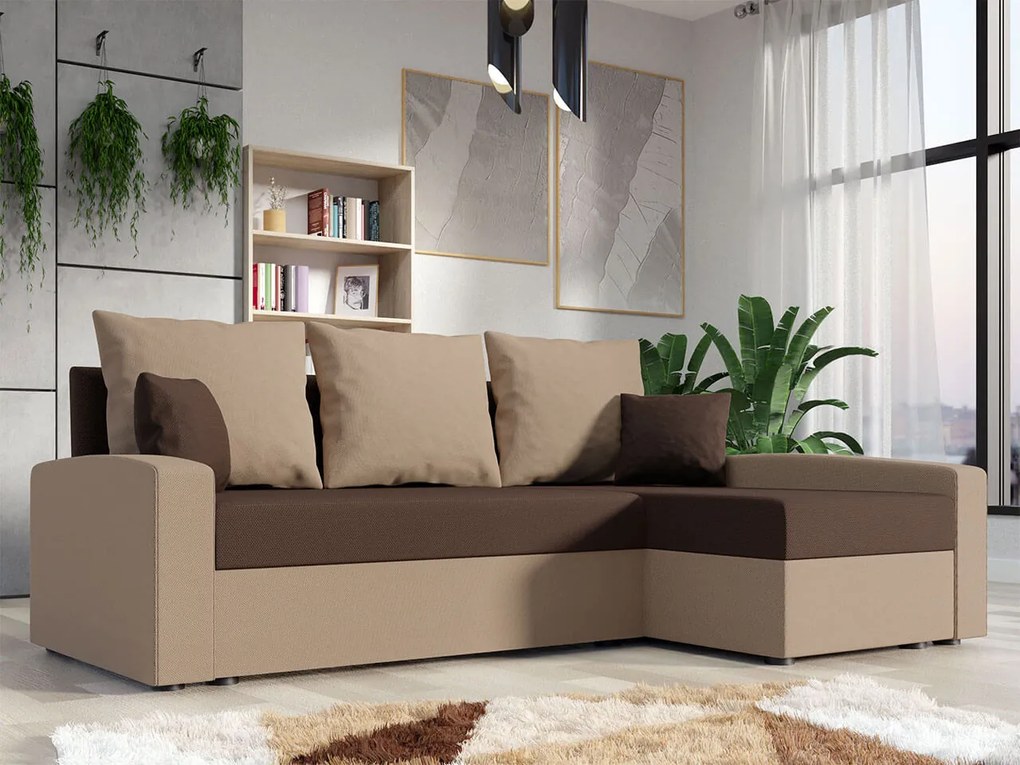 Ъглов диван Chievo-Cream