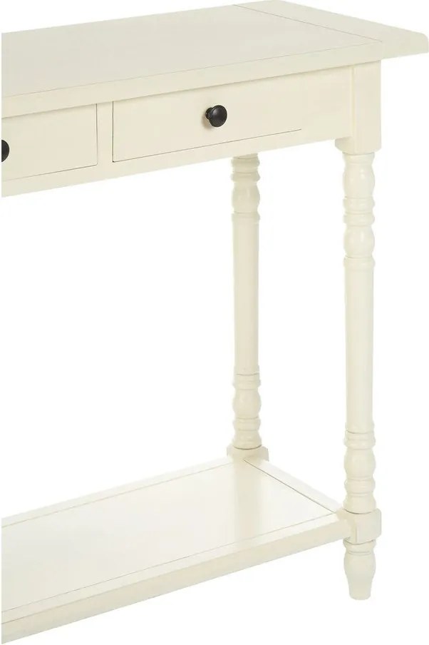 Конзолна маса от масивен бор в цвят слонова кост 35x96 cm Heritage – Premier Housewares