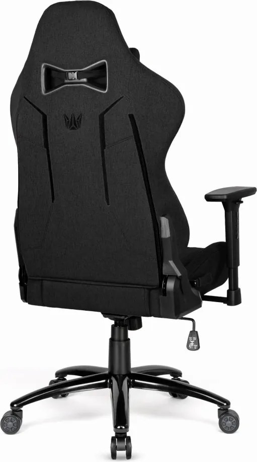 Ергономичен геймърски стол HC-1013 - черно покритие от висококачествен плат